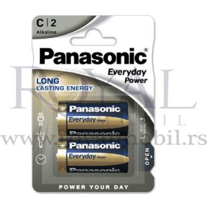 Panasonic Baterije LR14EPS/2BP 2xC (Pak)