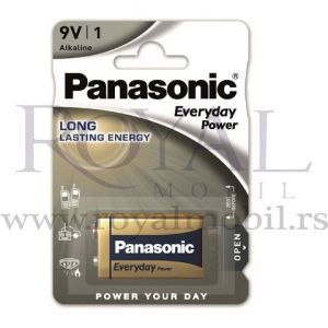 Panasonic Baterije 6LR61EPS/1BP -AA