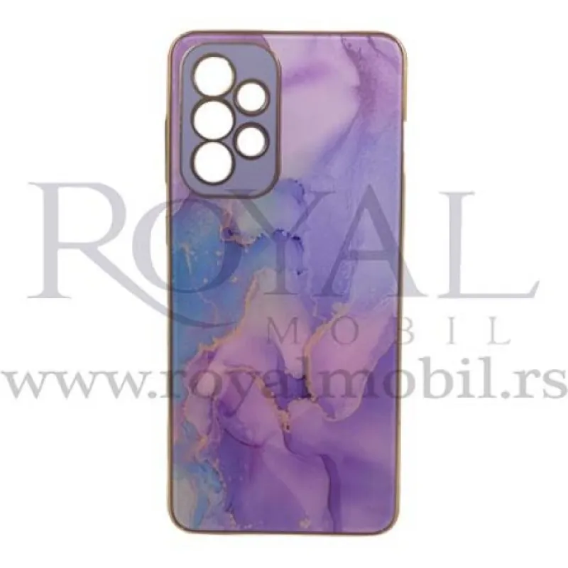 Futrola MERMER MIX SA NIKLOVANIM OBODOM za Samsung A225 Galaxy A22 4G No3