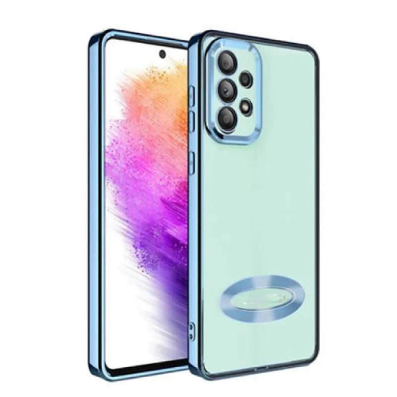 Futrola sa NIKLOVANIM OBODOM No1 za Xiaomi 12T plava