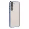 Silikonska futrola sa NIKLOVANIM OBODOM za Samsung S916 Galaxy S23 Plus plava