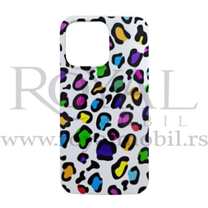 Futrola Soft Print LEOPARD No1 za iPhone 12 Pro Max (6.7) bela
