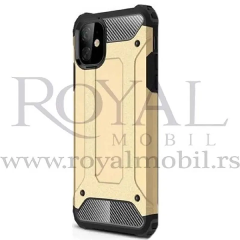 Futrola ZORE CRASH HARD za Samsung A535 Galaxy A53 2022 zlatna