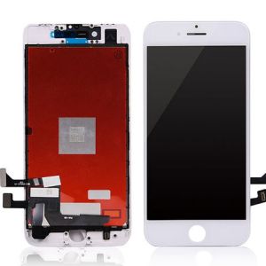 LCD za iPhone 8 / SE 2020 + touch beli Reparirani