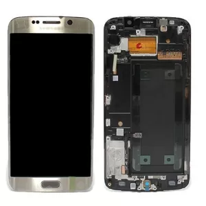 LCD + touch za Samsung G925 Galaxy S6 Edge gold FULL ORIGINAL EU