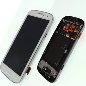 LCD + touch + frame za Samsung i8190 Galaxy S3 mini beli FULL ORIGINAL SH --K29 --F343