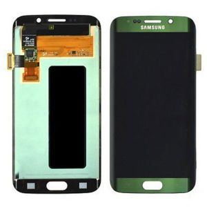 LCD + touch za Samsung G925 Galaxy S6 Edge II klasa zeleni FULL ORIGINAL SH --KA50