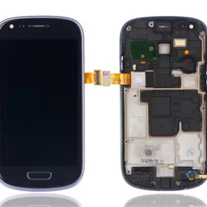 LCD + touch + frame za Samsung i8190 Galaxy S3 mini crni ORG - EU