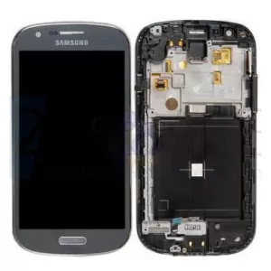 LCD + touch + frame za Samsung Galaxy Express I8730 sivi FULL ORG EU SH --K78