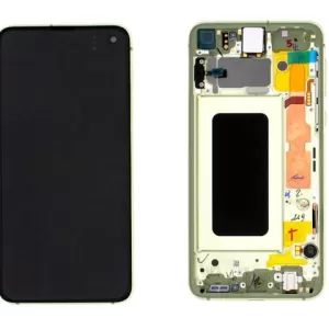 LCD + touchscreen + frame za Samsung G970 Galaxy S10E Lite zuti FULL ORIGINAL EU