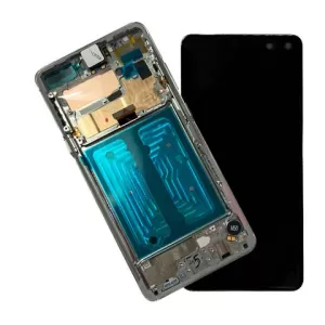 LCD + touchscreen + frame za Samsung G977 Galaxy S10 5G 2019 crni FULL ORIGINAL EU