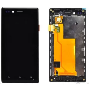 LCD + touch + frame za Sony Xperia J ST26 crni ORG EU - SH --K107 --KA44