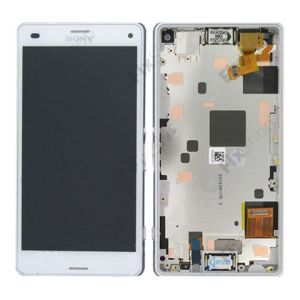 LCD + touch + frame za Sony Xperia Z3 beli (dual sim) FULL ORG EU - SH --K14