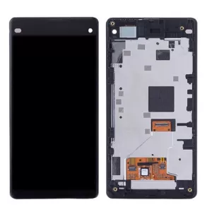 LCD + touchscreen + frame za Sony Xperia Z1 compact pink FULL ORG EU - SH --K38
