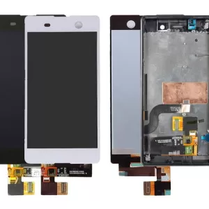 LCD + touchscreen + frame za Sony Xperia M5 crni FULL ORG EU - SH (nije testiran)