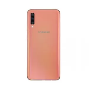 Poklopac baterije + staklo kamere za Samsung A705 Galaxy A70 coral (narandzasti) I KLASA FULL ORG EU SH