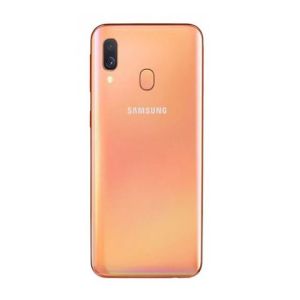 Poklopac baterije + staklo kamere za Samsung A405 Galaxy A40 coral (narandzasti) I KLASA FULL ORG EU SH