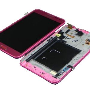 LCD Samsung N7000/i9220 Galaxy Note + touch + frame pink ORG - EU --K93