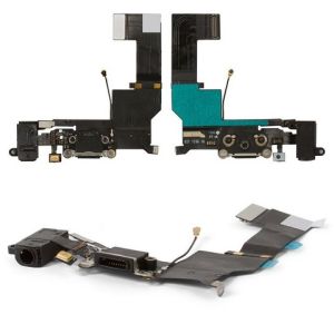 Flet sa konektorom punjenja i handsfree za iPhone 5S beli FULL ORG EU - SH