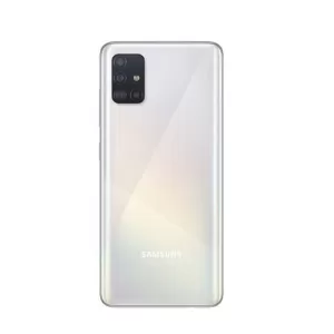 Poklopac baterije + staklo kamere za Samsung A515 Galaxy A51 beli (prism white) I klasa FULL ORG EU SH