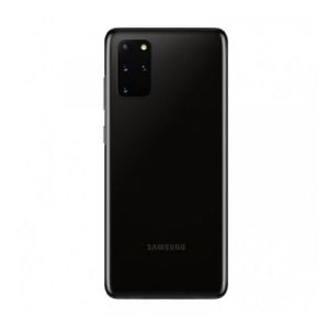 Poklopac baterije + staklo kamere za Samsung G985/G986 Galaxy S20 Plus crni (cosmic black) I Klasa FULL ORG EU - SH