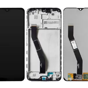 LCD + touchscreen + frame za Xiaomi Redmi 8A/8A Pro/ 8A Dual black (service pack) FULL ORIGINAL EU