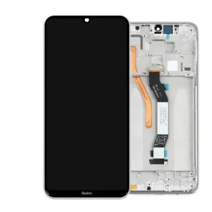 LCD + touchscreen + frame za Xiaomi Redmi Note 8 white (service pack) FULL ORIGINAL EU