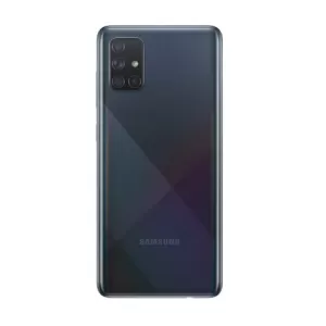 Poklopac baterije + staklo kamere za Samsung A715 Galaxy A71 crni (prism black) I klasa FULL ORG EU SH