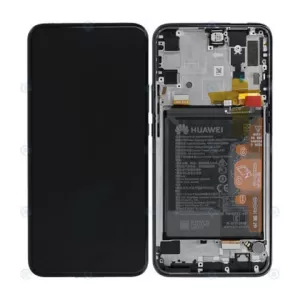 LCD + touch + frame + baterija + zvucnik za Huawei P Smart Z black (service pack) FULL ORIGINAL EU