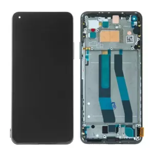 LCD + touchscreen + frame za Xiaomi Mi 11 Lite 5G Black(2020) (service pack) FULL ORIGINAL EU