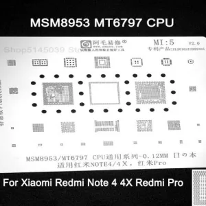 BGA sito za Xiaomi Note 4/4X MI:5 T:0.12mm