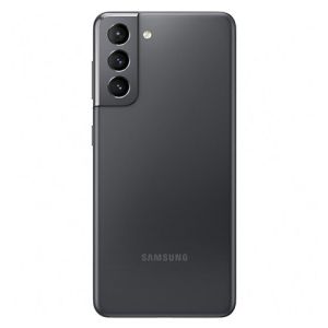 Poklopac baterije + staklo kamere za Samsung G991 Galaxy S21 crni I klasa FULL ORG EU SH