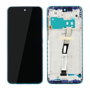 LCD + touchscreen + frame za Xiaomi Redmi Note 9s blue (service pack) FULL ORIGINAL EU