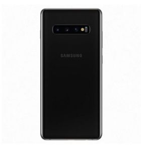 Poklopac baterije (bez stakla kamere) za Samsung G975 Galaxy S10 Plus keramik crna FULL ORG EU - SH