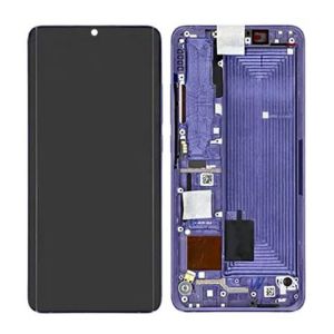 LCD + touchscreen + frame za Xiaomi Mi Note 10 Lite violet (service pack) FULL ORG EU