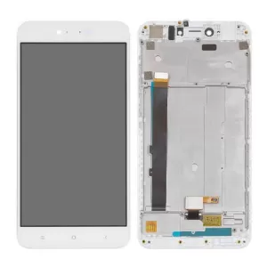 LCD + touchscreen + frame za Xiaomi Redmi Note 5A beli FULL ORG EU