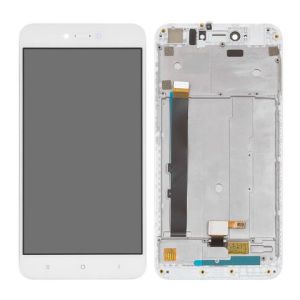 LCD + touchscreen + frame za Xiaomi Redmi Note 5A beli FULL ORIGINAL EU