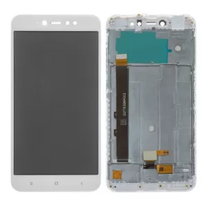 LCD + touchscreen + frame za Xiaomi Redmi Note 5A Prime/ Y1 beli FULL ORIGINAL EU