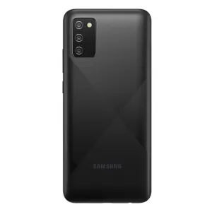 Poklopac baterije (bez stakla kamere) za Samsung A025 Galaxy A02s crni FULL ORG EU SH