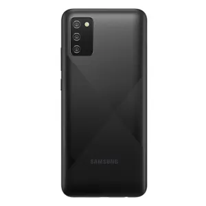 Poklopac baterije (bez stakla kamere) za Samsung A025 Galaxy A02S crni I klasa FULL ORG EU SH