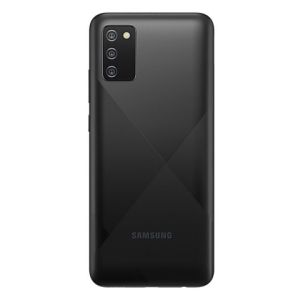 Poklopac baterije (bez stakla kamere) za Samsung A025 Galaxy A02s crni I klasa FULL ORG EU SH