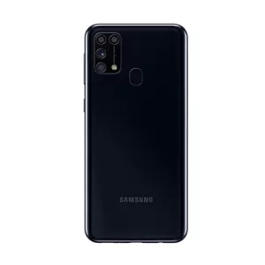 Poklopac baterije + staklo kamere za Samsung M315 Galaxy M31 crni I klasa FULL ORG EU SH