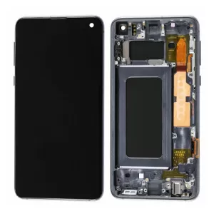 LCD + touchscreen + frame za Samsung G970 Galaxy S10E crni FULL ORG EU SH