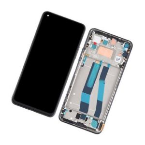 LCD + touchscreen + frame za Xiaomi 11 Lite 5G NE/11T Lite (2021)Black  (service pack) FULL ORIGINAL EU