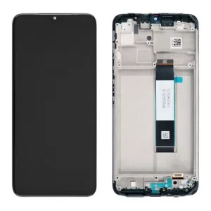 LCD + touchscreen + frame za Xiaomi Poco M3 crni (service pack) FULL ORIGINAL EU