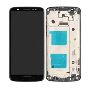 LCD + touchscreen + frame + baterija za Motorola Moto G6 crni FULL ORG EU SH