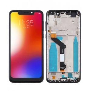 LCD + touchscreen + frame za Motorola Moto P30 Play crni FULL ORG EU SH