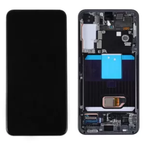 LCD + touchscreen + frame za Samsung S901 Galaxy S22 white GH82-27521B (service pack) FULL ORIGINAL EU
