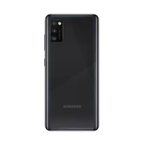 Poklopac baterije (bez stakla kamere) za Samsung A415 Galaxy A41 crni (vidljivi tragovi koriscenja) FULL ORG EU SH