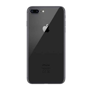 Kuciste (poklopac) za iPhone 8 Plus reparirano staklo crno FULL ORG EU SH